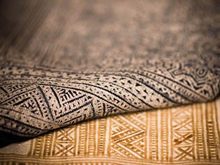 Textile carpet fabric